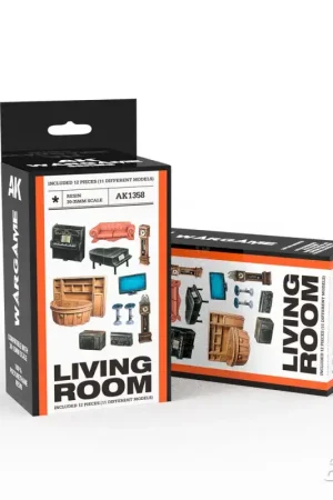 Premium Living room set wargame (resin 30-35mm)