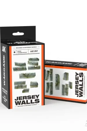 Korting Jersey walls set wargame (resin 30-35mm)