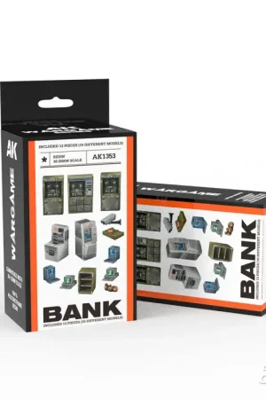 Bank set wargame (resin 30-35mm) Merkproduct