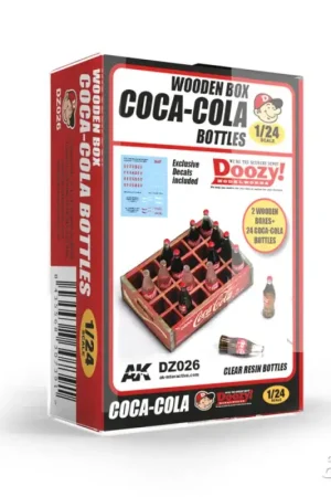 Nu Kopen 1940-1980's WOODEN BOX COCA-COLA BOTTLES