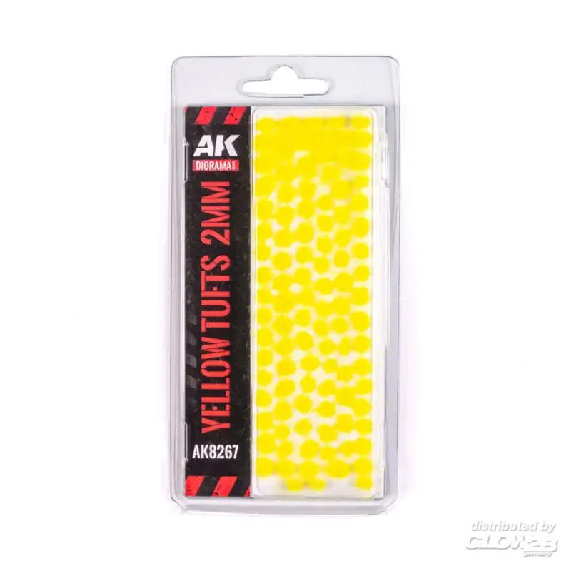 Goedkoop Yellow - fantasy tufts 2mm
