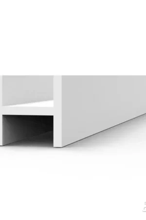 BEAMS H SHAPE 2.5 x 2.5 x 350 mm x 4 units STYRENE Nieuw