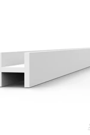 BEAMS H SHAPE 2.0 x 2.0 x 350 mm x 4 units STYRENE Bestel Nu
