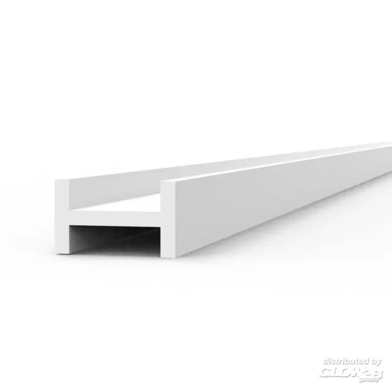 Actieprijs BEAMS I SHAPE 2.5 x 1.5 x 350mm x 4 units STYRENE