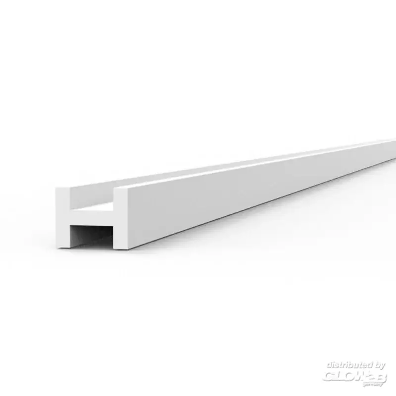 BEAMS I SHAPE 1.5 x 1.2 x 350mm x 4units STYRENE Lage Prijs