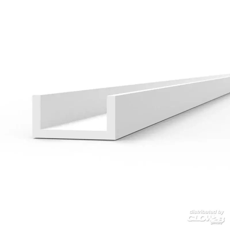 Express Levering Channel 3.0 width x 350mm - STYRENE STRIP