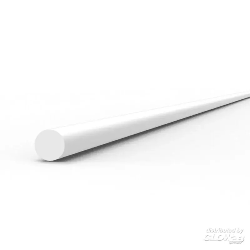 Rod 1.00 diameter x 350mm - STYRENE STRIP Express Levering