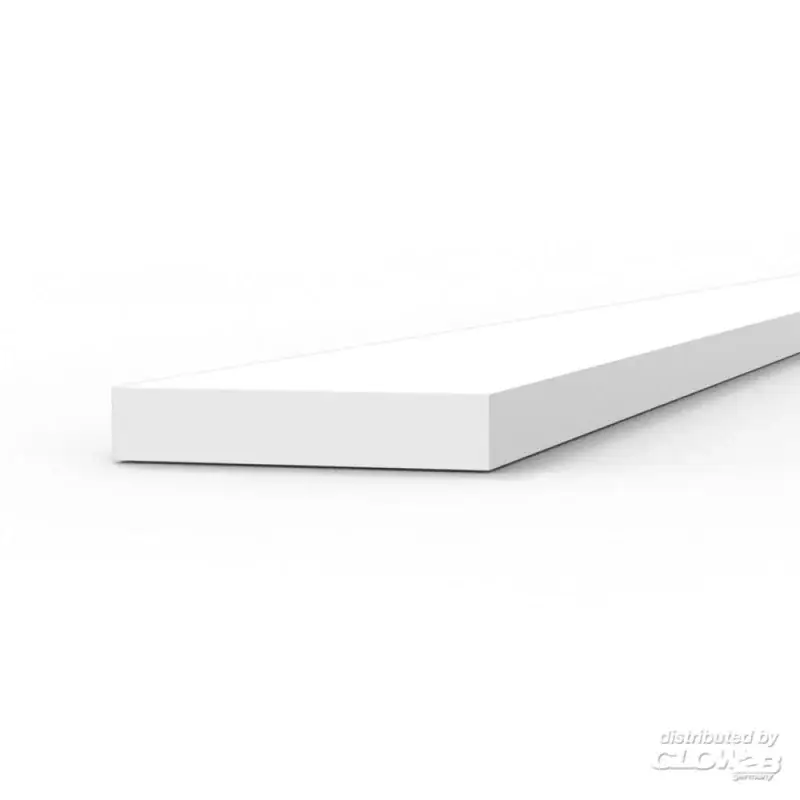 Aanbieding Strips 0.75 x 4.00 x 350mm - STYRENE STRIP