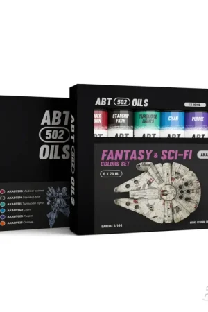Koopje Fantasy & sci-fi colors set - abt 502 oils