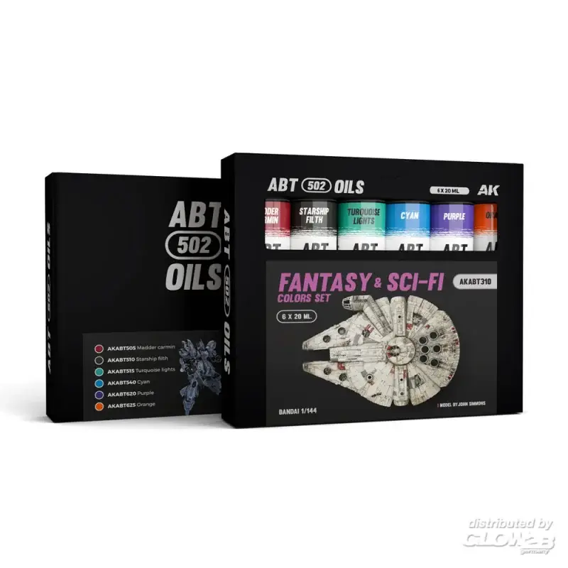 Koopje Fantasy & sci-fi colors set - abt 502 oils