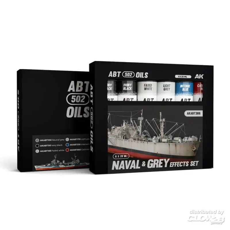 Goedkoop Naval & gray effects set - abt 502 oils