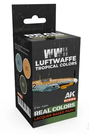 WWII Luftwaffe Tropical Colors SET Acrylverf Flitsaanbieding