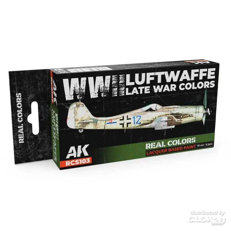 Direct Beschikbaar WWII Luftwaffe Late War Colors SET Acrylverf