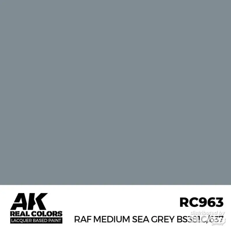 Hete Deal RAF Medium Sea Gray BS381C/637 17 ml. Acrylverf