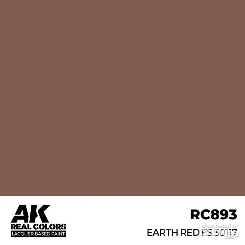 Weekendaanbieding Earth Red FS 30117 17 ml. Acrylverf