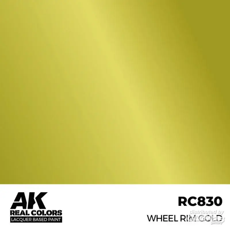 Wheel Rim Gold 17 ml, Acrylverf Nieuw