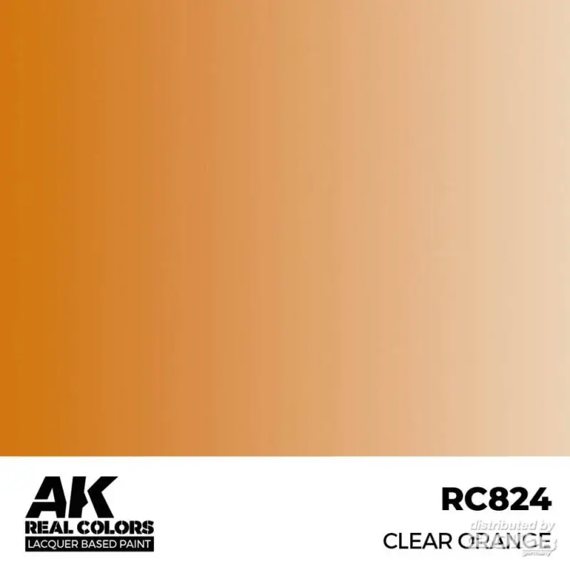 Clear Orange 17 ml. Acrylverf Direct Beschikbaar