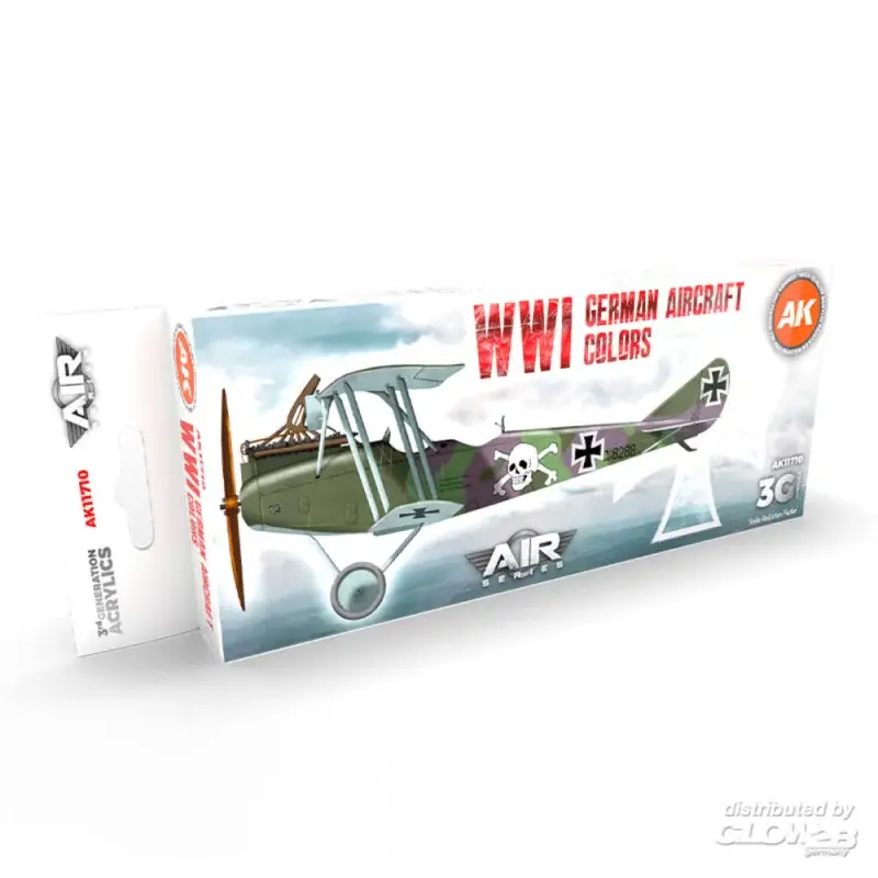 WWI German Aircraft Colors SET 3G Acrylverf Goedkoop