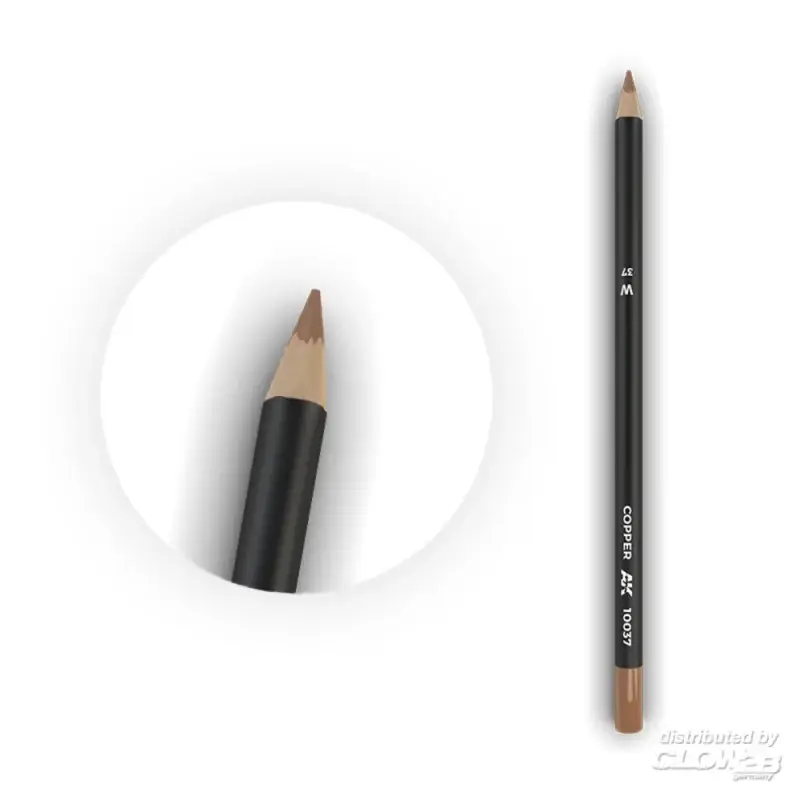 Direct Beschikbaar Watercolor Pencil Copper