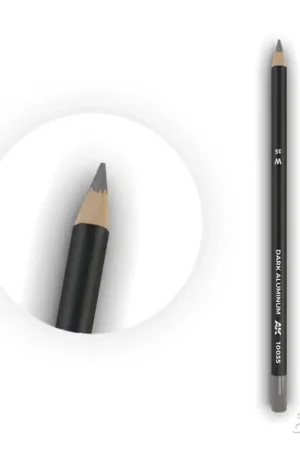 Watercolor Pencil Dark Aluminum Nickel Betrouwbaar