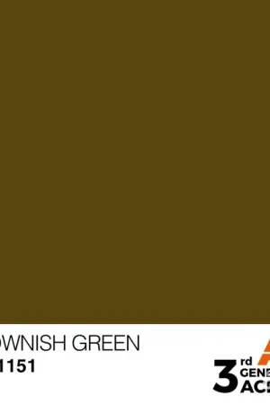 Alleen Vandaag Brownish Green 17ml Acrylverf