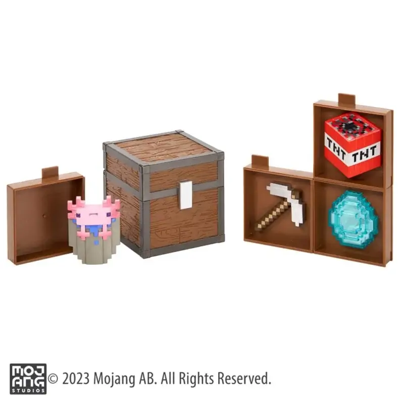 Bestseller Minecraft Caves Loot Chest 10cm