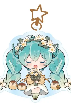 Shop Nu Hatsune Miku Acrylic Keychain Kawaii Autumn Time Sleutelhanger