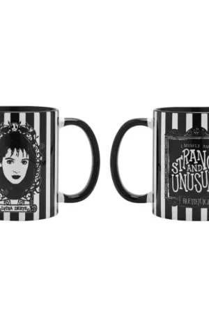 BEETLEJUICE - Black&White - Lydia - Colorful Interior Mug - 312 ml Finale Uitverkoop