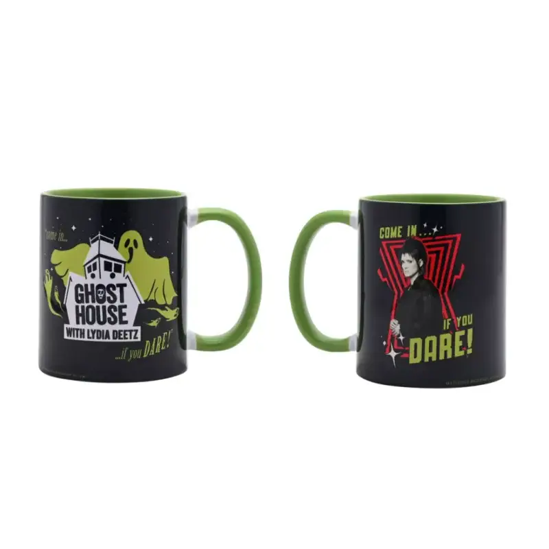 BEETLEJUICE - Black&Green - Ghost House - Colorful Interior Mug - 312 ml Meest Verkocht