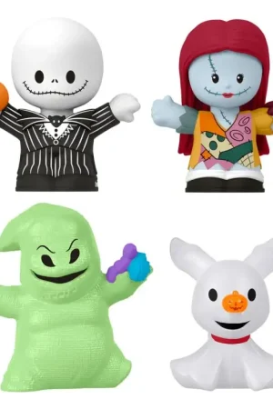 Alleen Vandaag The Nightmare Before Christmas Fisher-Price Little People Collector 7 cm Minifigures 4-Pack
