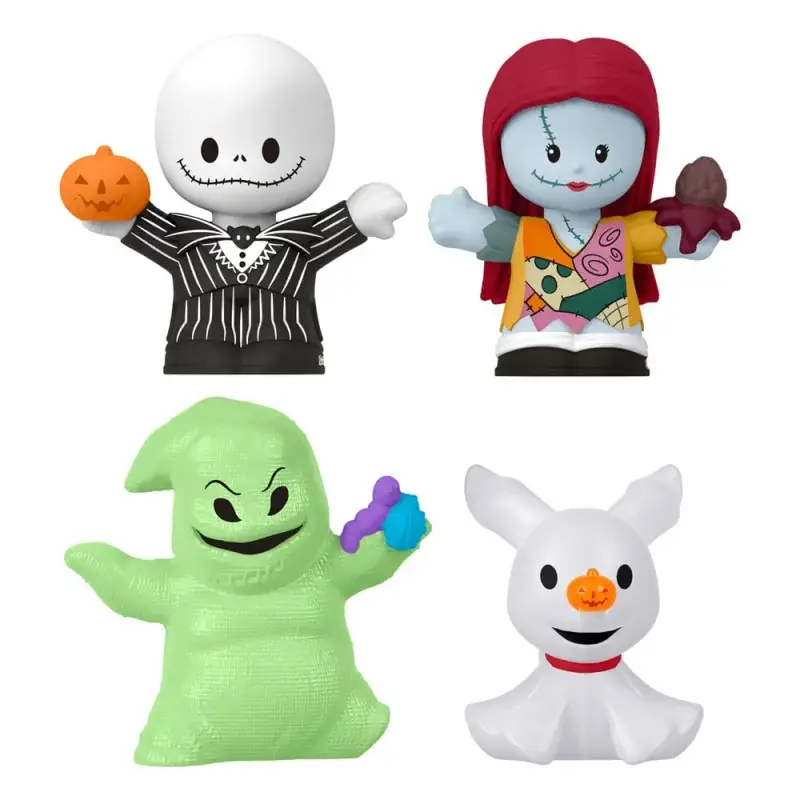 Alleen Vandaag The Nightmare Before Christmas Fisher-Price Little People Collector 7 cm Minifigures 4-Pack