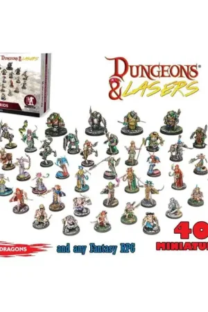 Populair Dungeons & Lasers - Deuslair - Beastkin Hybrids Figuurtje