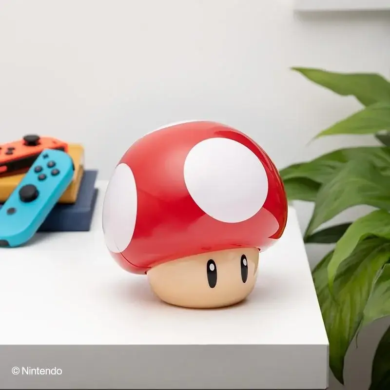 Premium NINTENDO - Sound Night Light - Mushroom - 12cm - Try Me