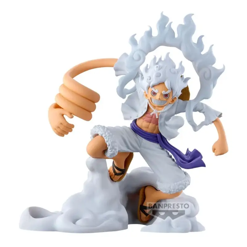 ONE PIECE - Luffy Gear 5 - Figure 10cm Figuurtje Op = Op