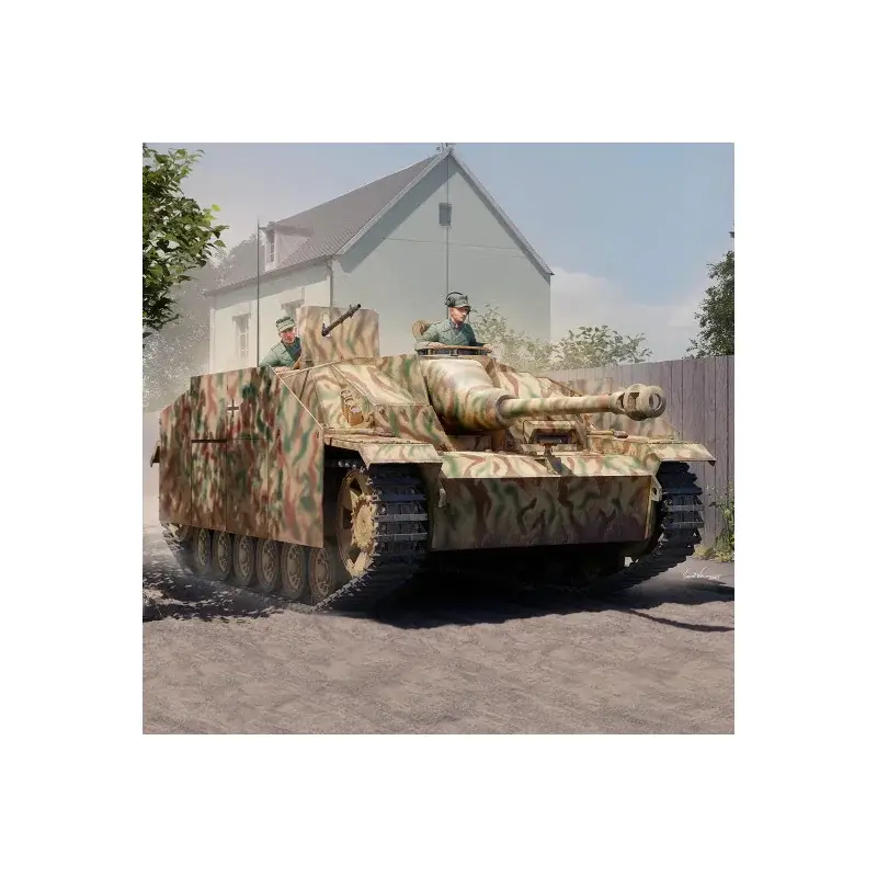 Plastic model tank StuG.III Ausf.G 1943 production 1:16 Schaalmodel Superprijs