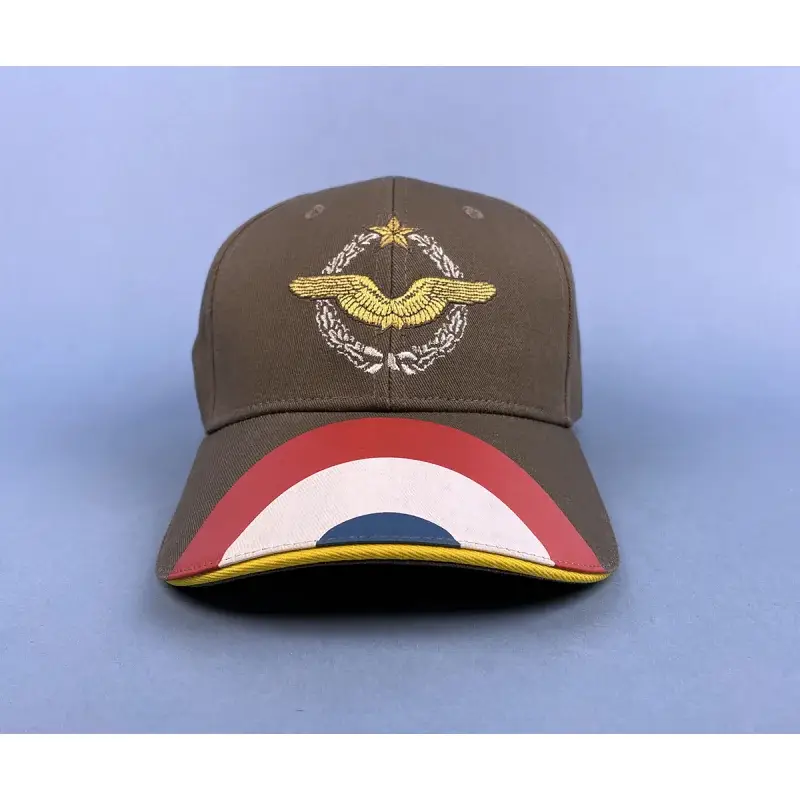 Air Force Cap (embroidered and printed, cotton/velcro) Finale Uitverkoop