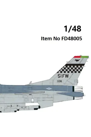 F-16C 51st FW Osan Air Base 2024 Decal Snelle Levering