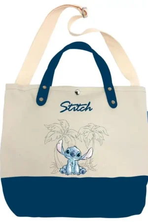 Merkproduct STITCH - Ohana & Blue - Large Canvas Bag Tas