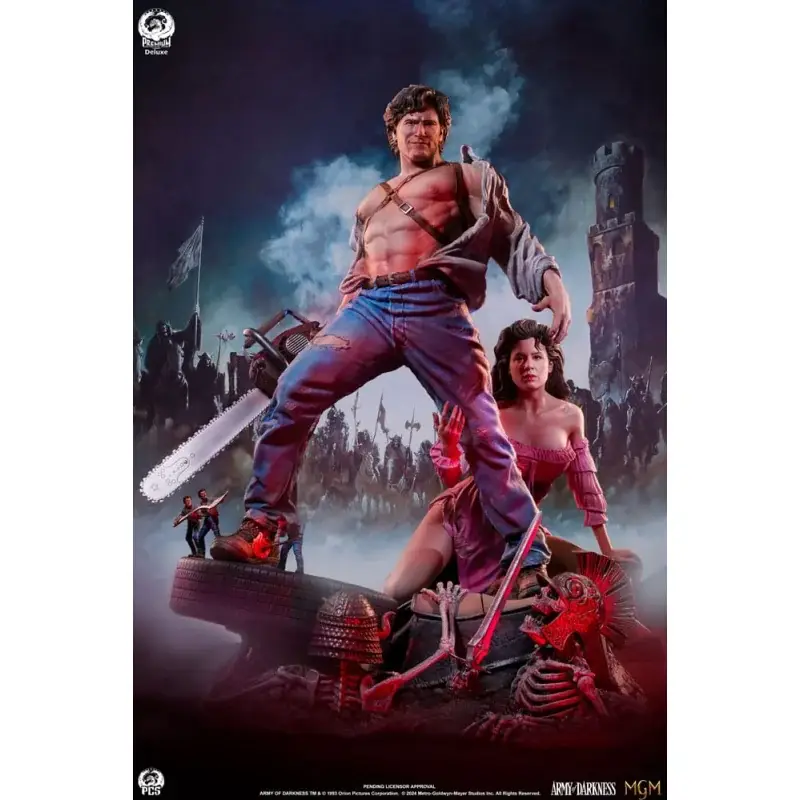 Army of Darkness figure Premier Series 1/4 Ash Deluxe Edition 53 cm Beeldjes Alleen Vandaag