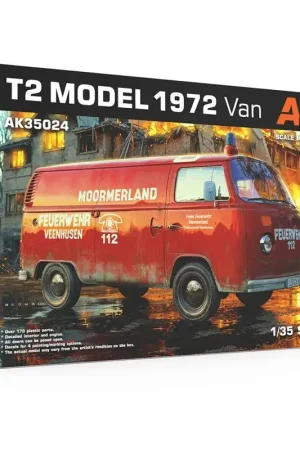 AK INTERACTIVE: 1/35; T2 Model 1972 VAN Schaalmodel Speciale Aanbieding
