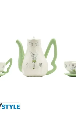 DISNEY - Teapot - set with Tinkerbell cups Nieuw
