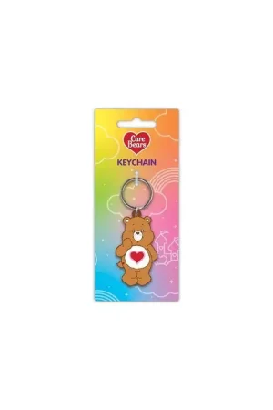 Express Levering LES BISOUNOURS - Tenderheart Bear - PVC key ring Sleutelhanger