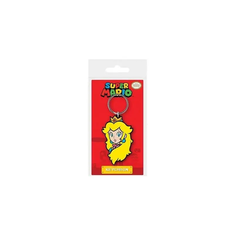 Uitverkoop SUPER MARIO - Princess Peach - PVC Keychain Sleutelhanger