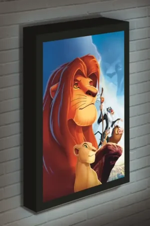 Express Levering THE LION KING - Illuminated Canvas 40X30 Cm