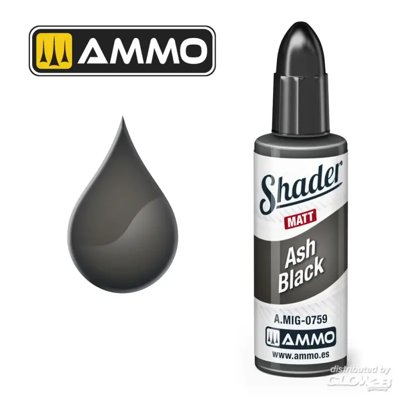 MATT SHADER Ash Black Acrylverf Beperkt Aanbod