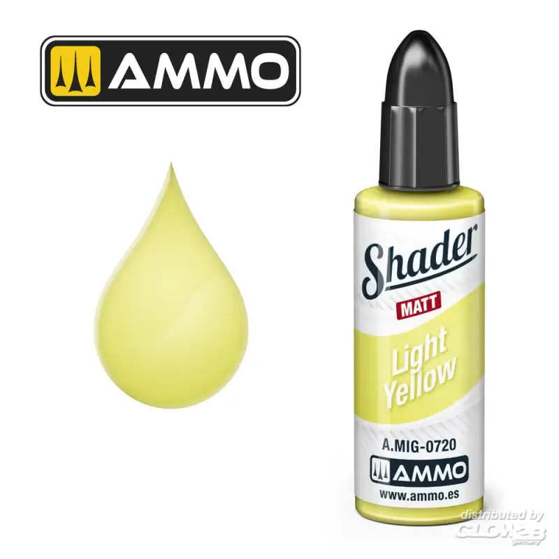 MATT SHADER Light Yellow Acrylverf Voordeelprijs