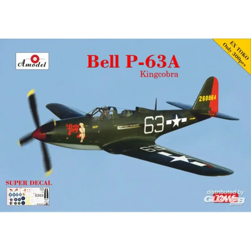 P-63A (ex-TOKO). Limited edition Schaalmodel Exclusieve Aanbieding
