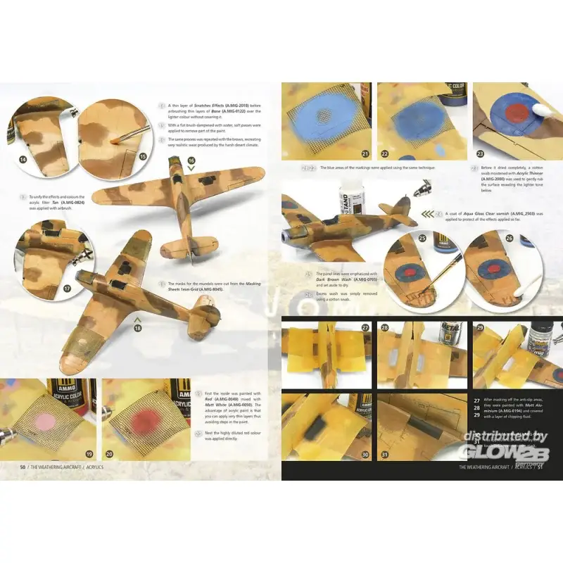 Favoriet THE WEATHERING AIRCRAFT 25 - Acrylics (English) Boek