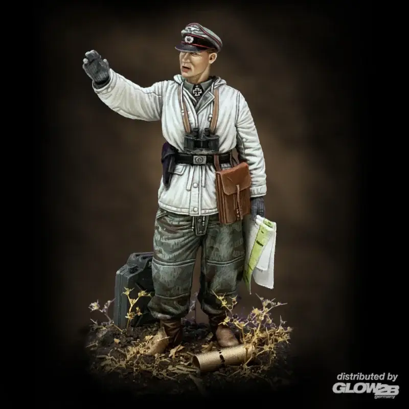 German tanker in winter dress - WWII Figuren Koopje