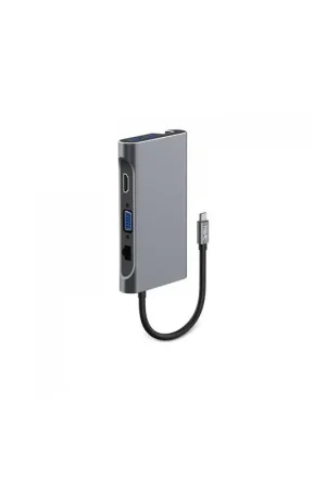 Koopje HAVIT Silver 3in1 Type C HUB Adapter